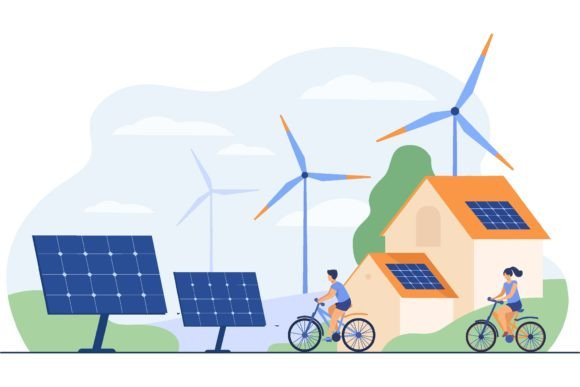 Download Active People on Bikes, Windmills and Ho - Active Collection