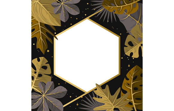 Download Polygon Golden Tropical Plant Summer - Polygon Collection